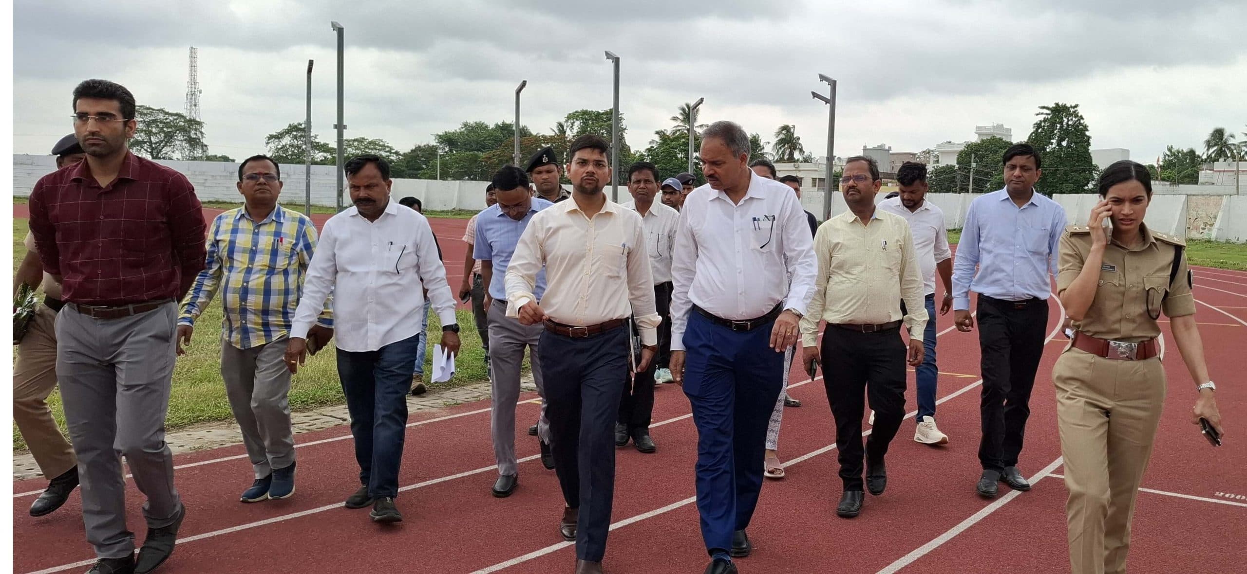 इंदिरा गांधी स्टेडियम में 7.5 करोड़ की लागत से बना सिंथेटिक ट्रैक खिलाड़ियों को समर्पित