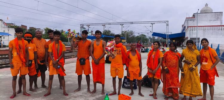 सावन शुरू होते ही बाबाधाम जाने के लिए कांवरियों में छाया उत्साह