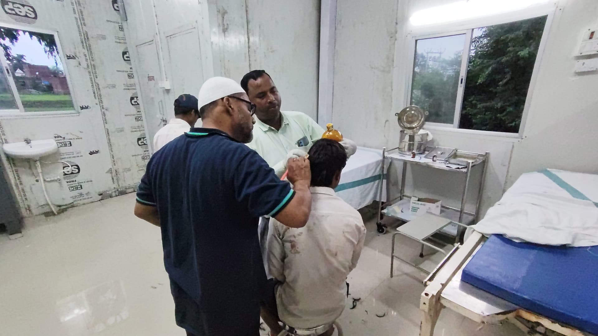 मुड़ी गांव में दो पक्षों के बीच मारपीट, पुलिस कर रही कैंप