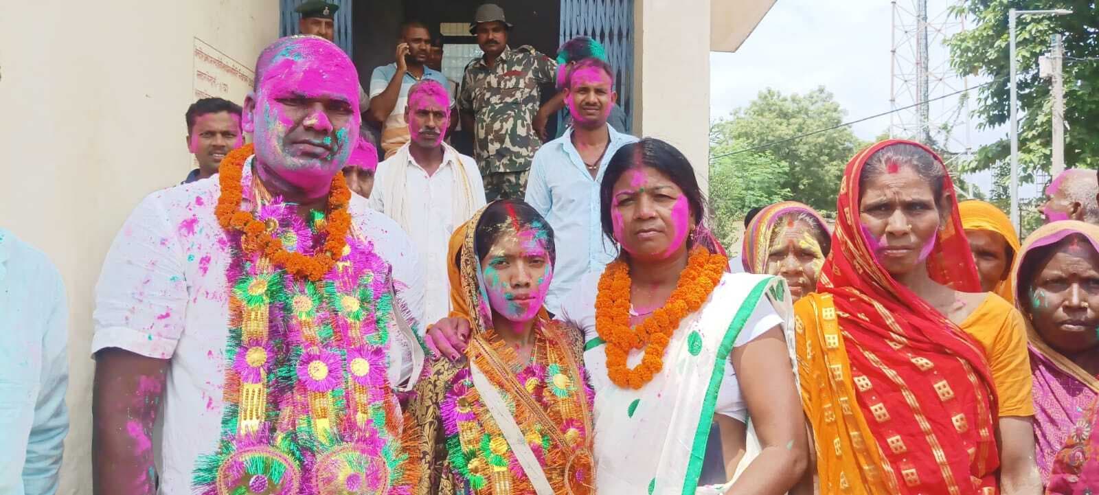 पंचायत उपचुनाव में पंसस पद पर प्रियंका ने मारी बाजी