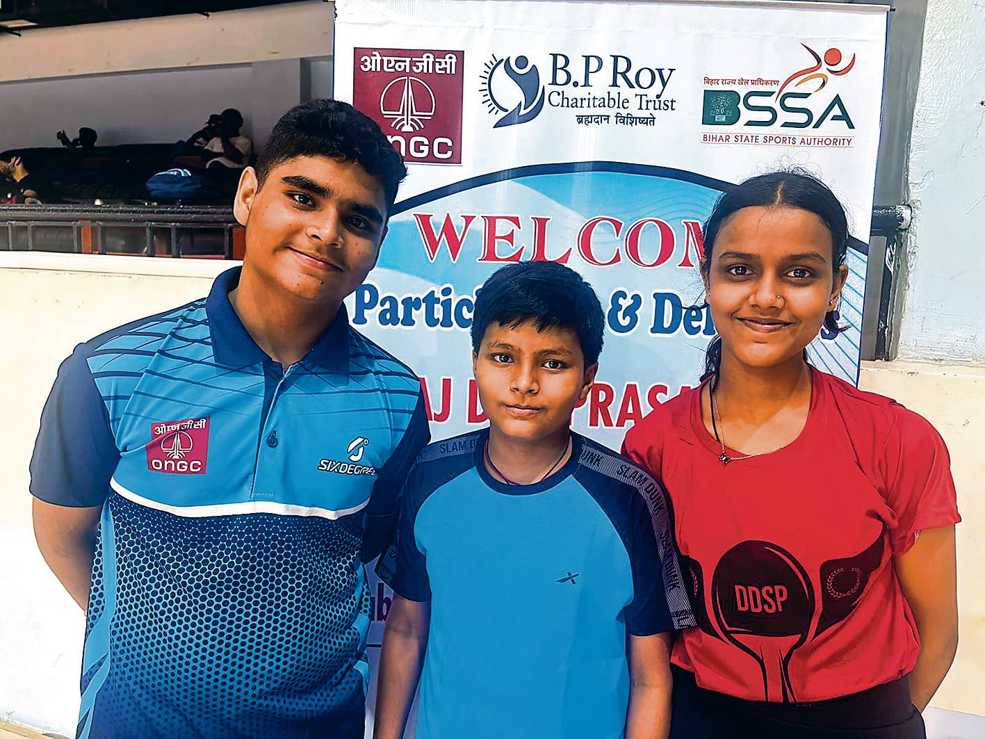 राज्य रैंकिंग टेबल टेनिस में आयुष, विराट और नाव्या ने जीता खिताब