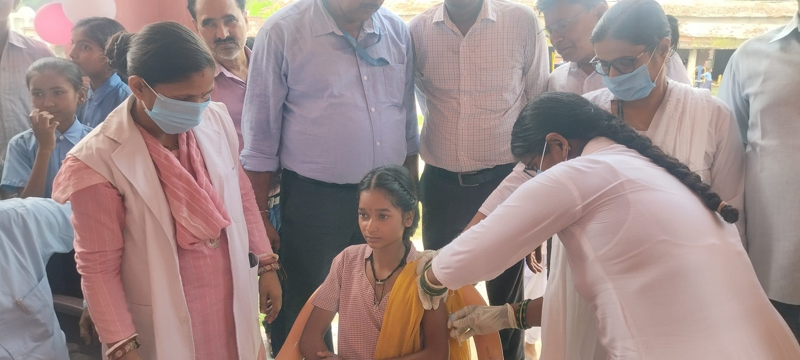 Madhubani News : कस्तूरबा गांधी आवासीय बालिका विद्यालय में एचपीवी टीकाकरण कार्यक्रम आयोजित