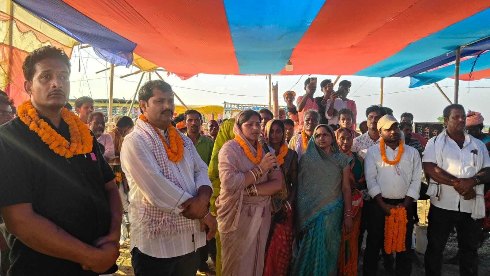 गाय घाट मुसहरी में तीन दिवसीय दिनाभद्री मेला हुआ शुरू