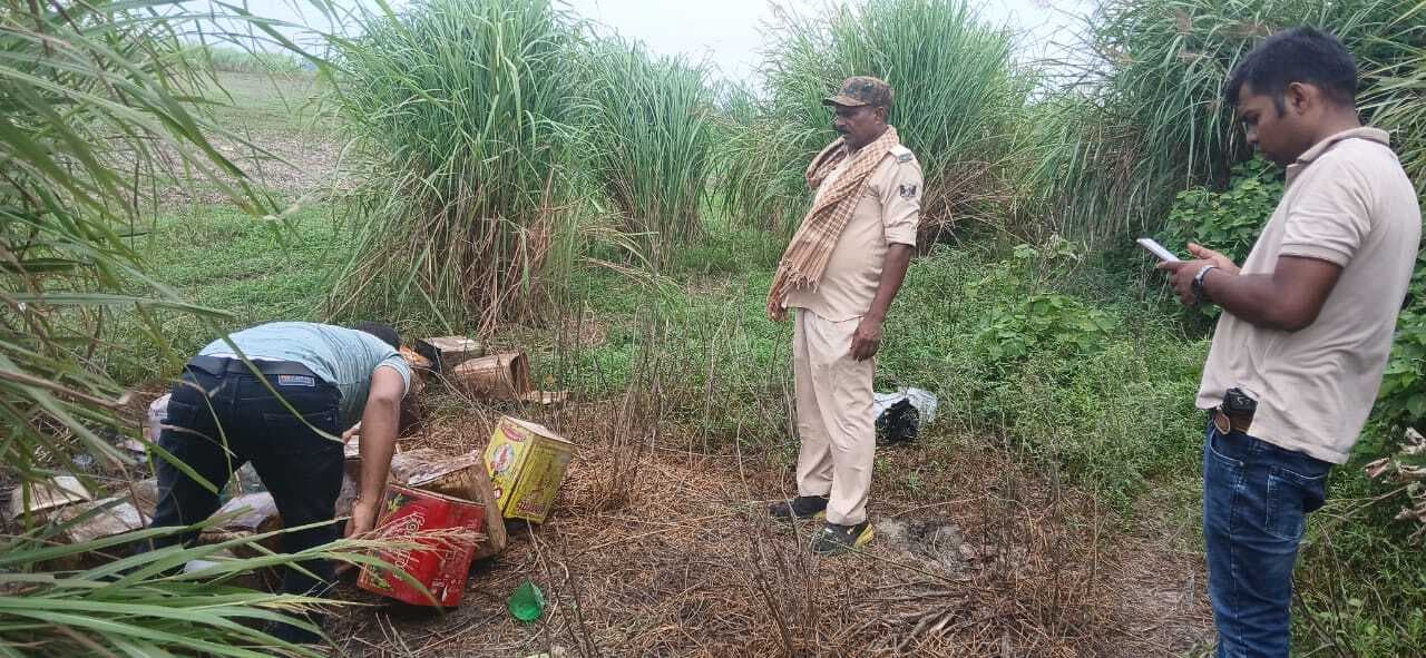 देसी शराब फैक्ट्री का पुलिस ने किया भंडाफोड़, तस्कर गिरफ्तार