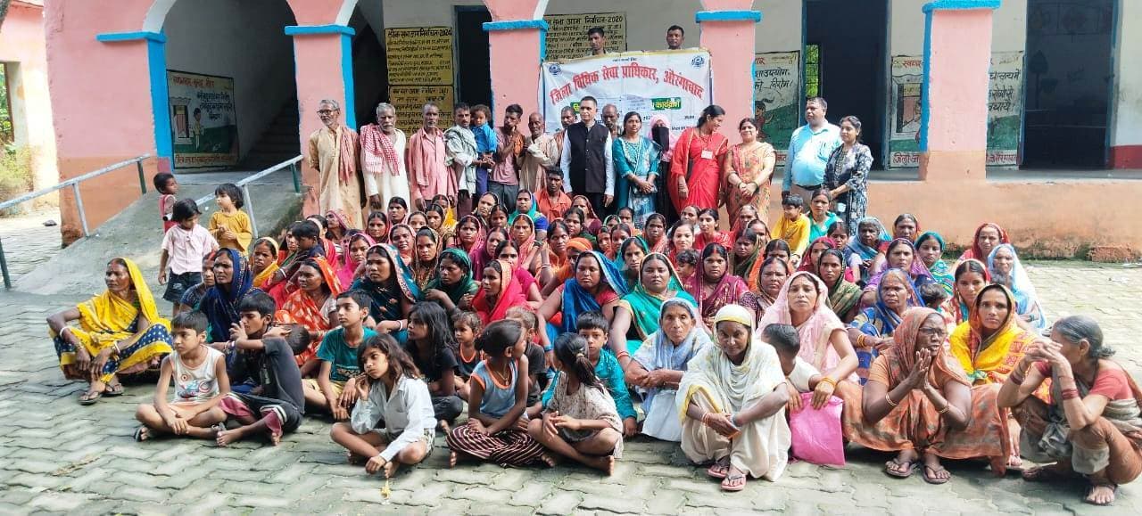 शिविर में तस्करी व व्यवसायिकी यौन शोषण से संबंधित दी जानकारी