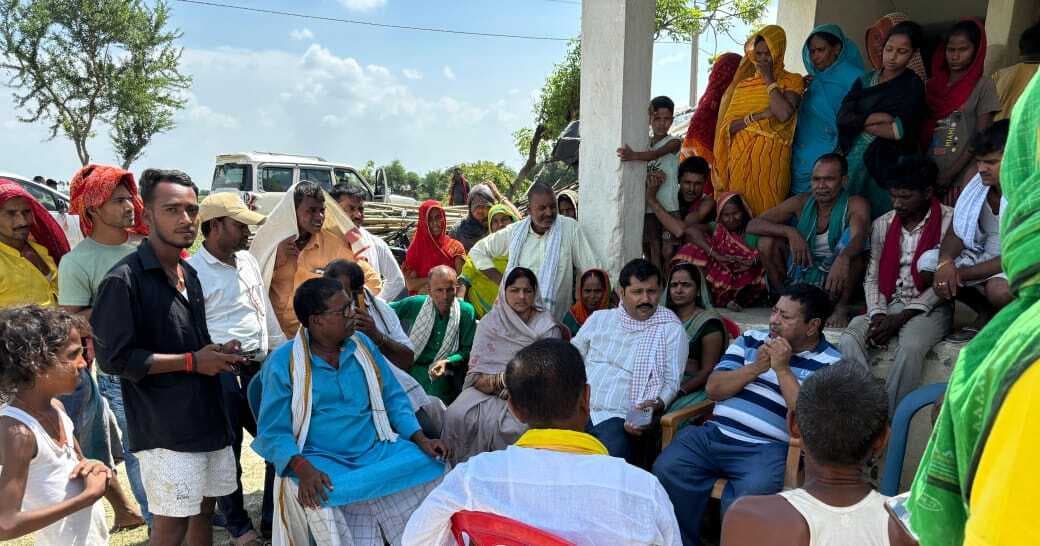 कोशी के कटाव को रोकने को ले 1.3 किमी में फ्लड फाइटिंग कार्य हुआ तेज