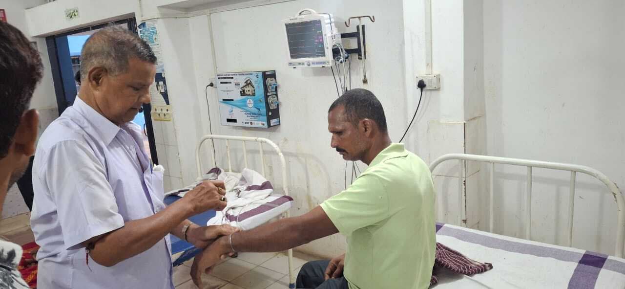 मारपीट में एक युवक हुआ जख्मी