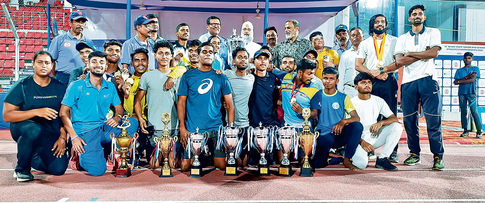 स्टेट एथलेटिक्स चैंपियनशिप में पटना ओवरऑल चैंपियन