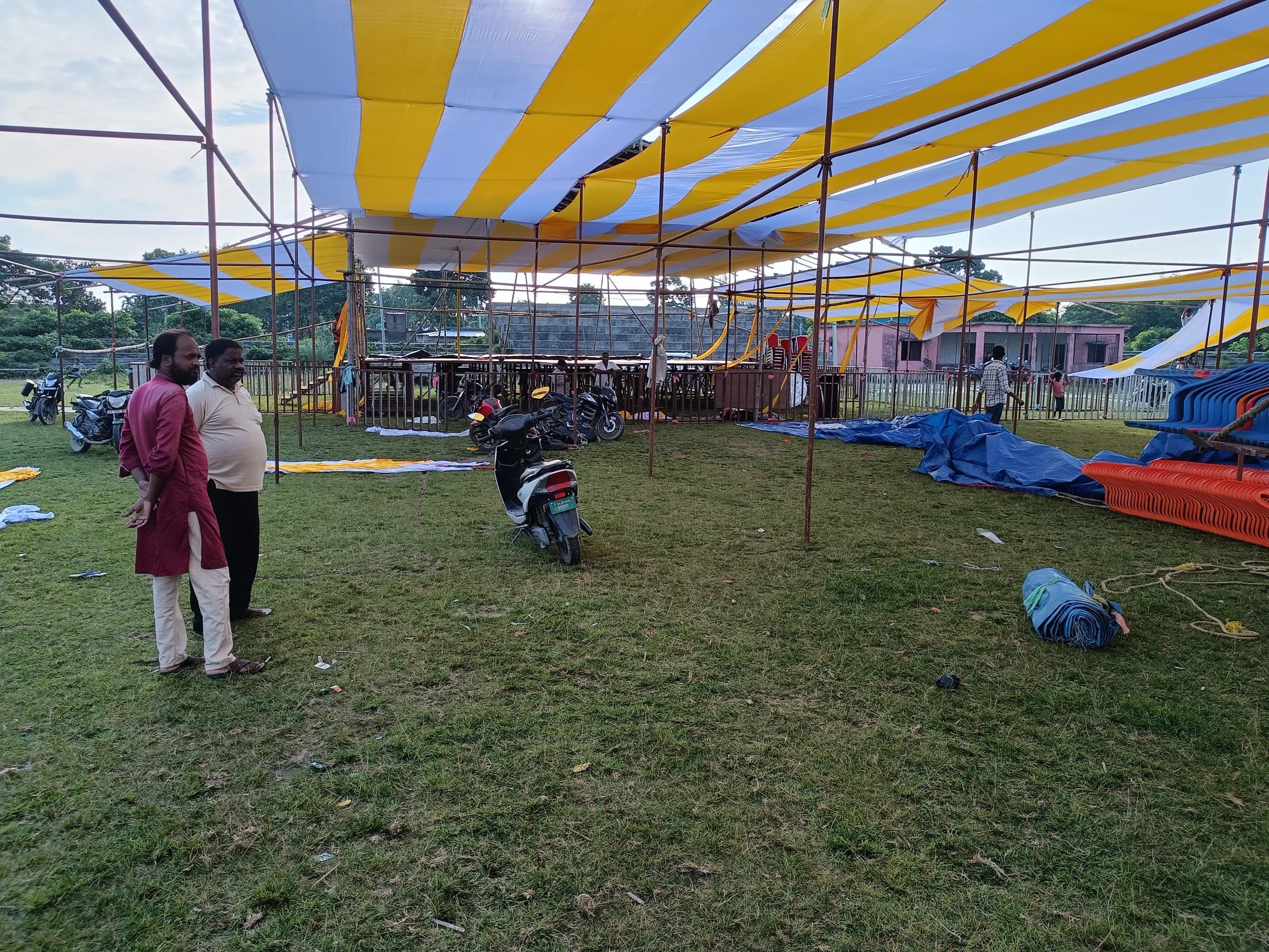 जन सुराज का सभा आज, तैयारी पूरी