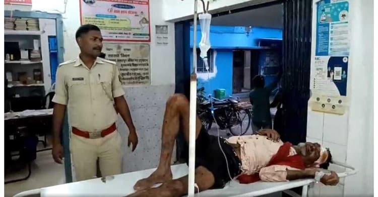 दो बाइक की आमने-सामने टक्कर में चालक घायल, रेफर