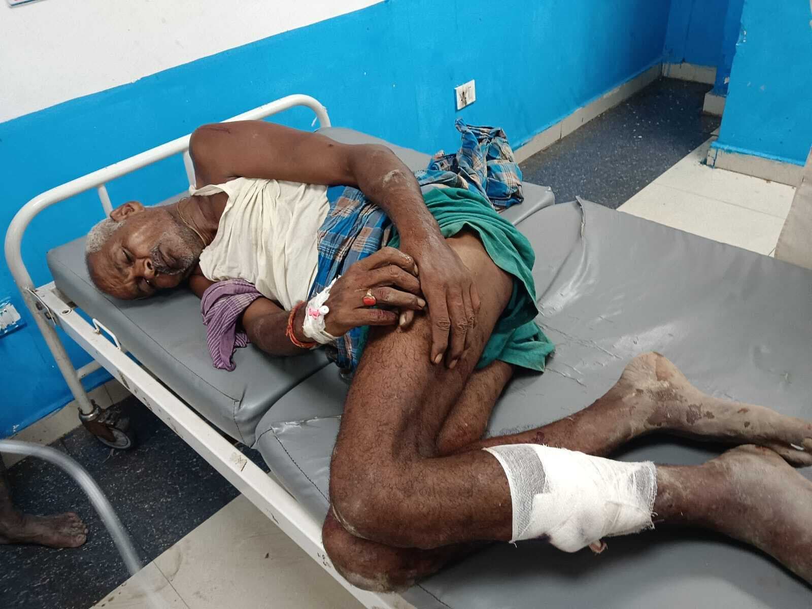 लक्ष्मीनिया गांव में जमीन विवाद को लेकर दो पक्षों में मारपीट, दो जख्मी