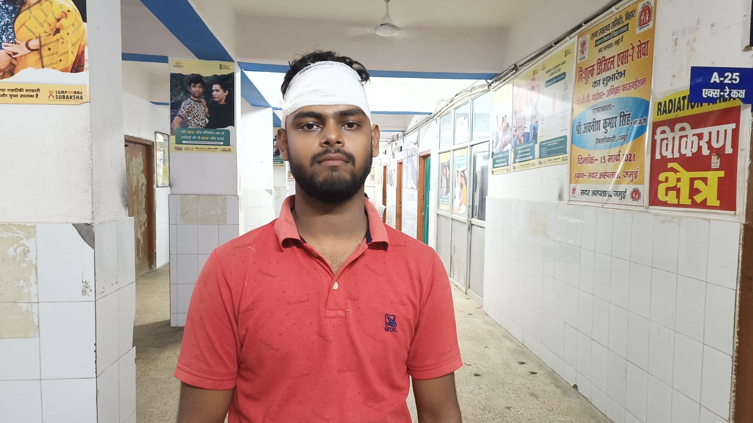 व्यवसायी की जमीन पर जबरन मंदिर निर्माण का विरोध करने पर मारपीट, तीन घायल