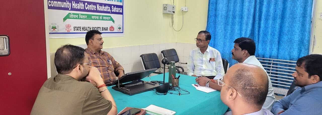 बाढ़ प्रभावित क्षेत्रों का निरीक्षण कर स्वास्थ्य सेवाएं चाक-चौबंद करने के निर्देश