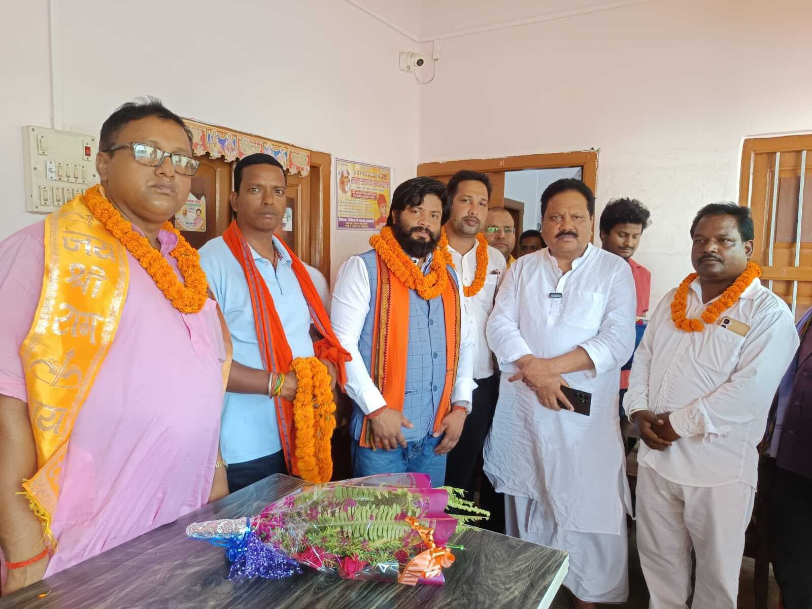 दिव्यमूर्ति भाजयुमो के जिलाध्यक्ष मनोनीत