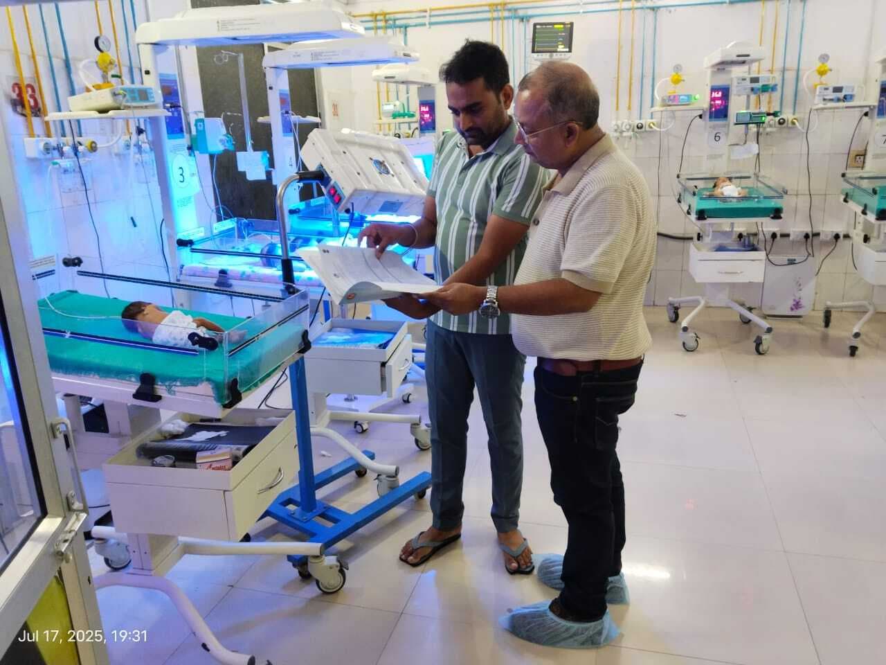 सदर अस्पताल में क्षतिग्रस्त बेड को बदला जायेगा : डीएस