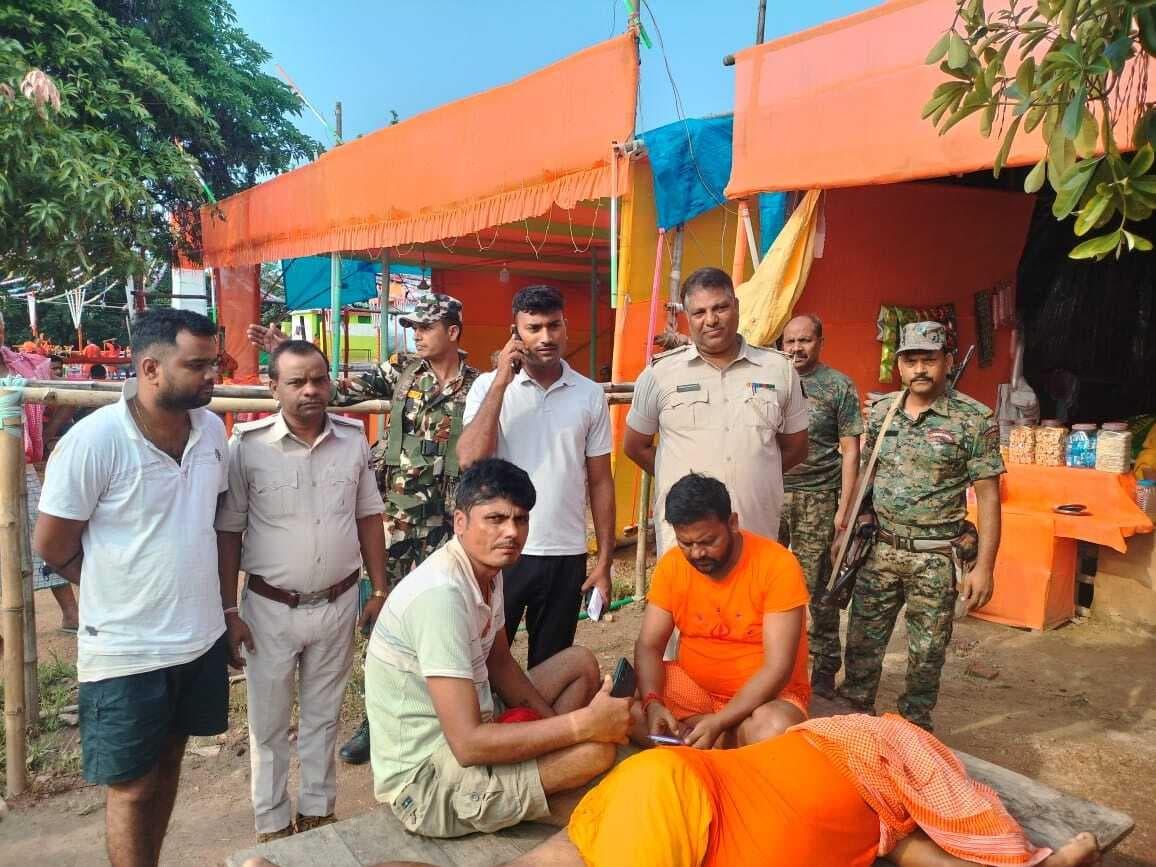 कांवर लेकर बाबाधाम जा रहे मधुबनी के कांवरिया की हार्ट अटैक से मौत