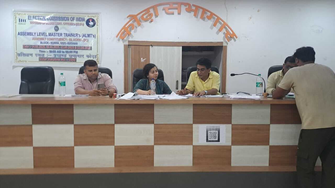 एसआईआर योजना 82 प्रतिशत प्रगति दर्ज की गयी, बीडीओ