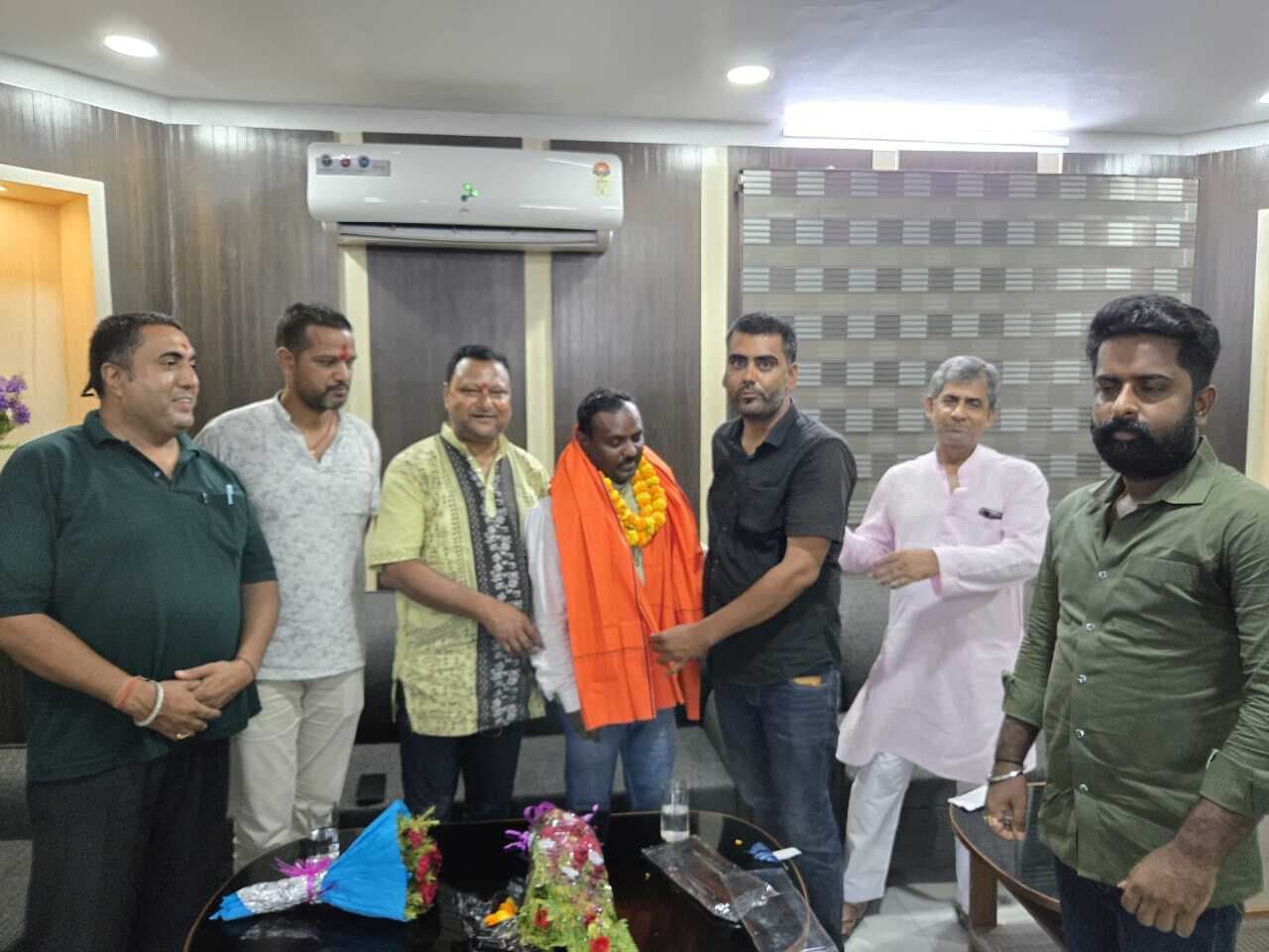 बाल संरक्षण आयोग के सदस्य का स्वागत