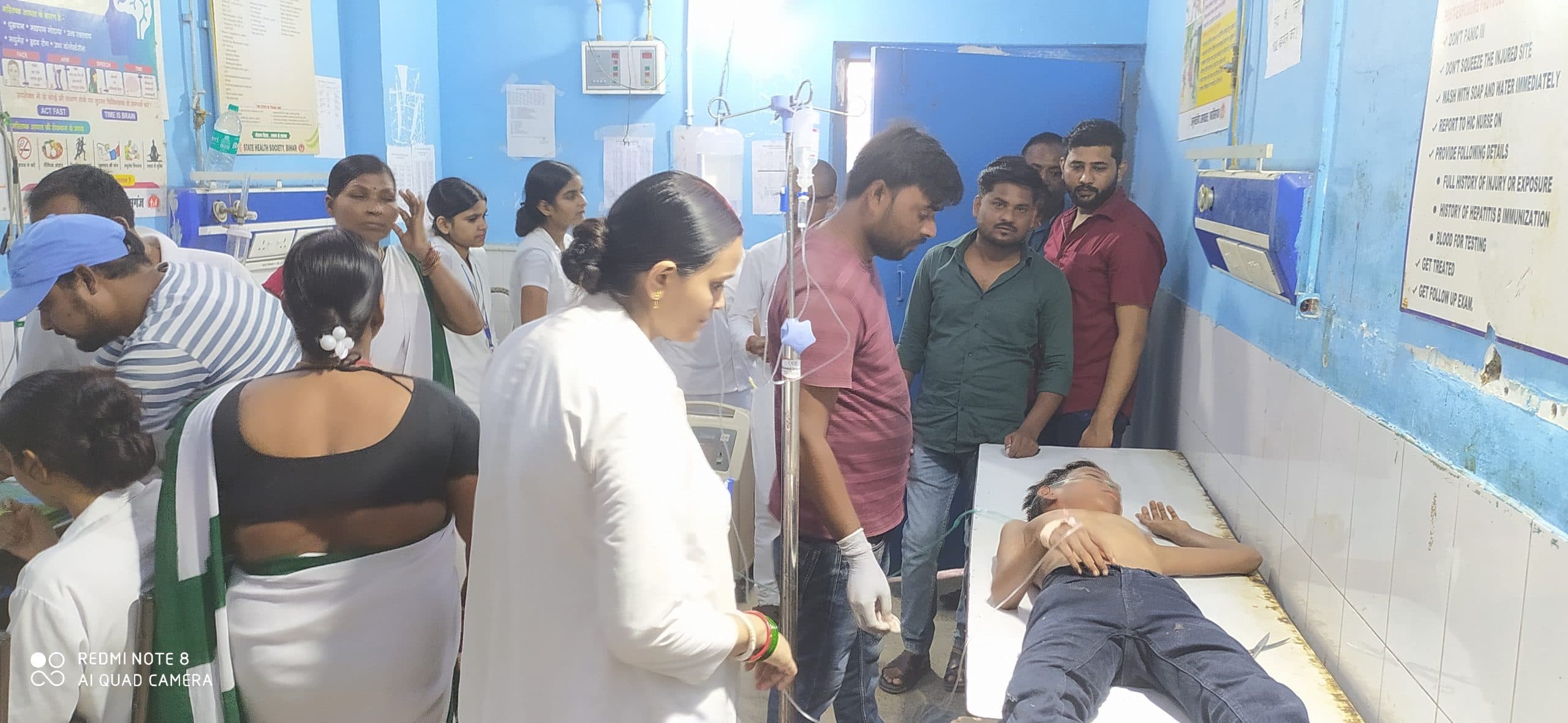 वाहन की ठोकर से साइकिल सवार छात्र घायल