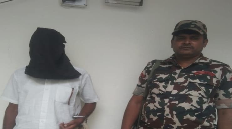 खरौंध स्टेशन बेस कैंप हमले में शामिल नक्सली बिगन रवानी गिरफ्तार