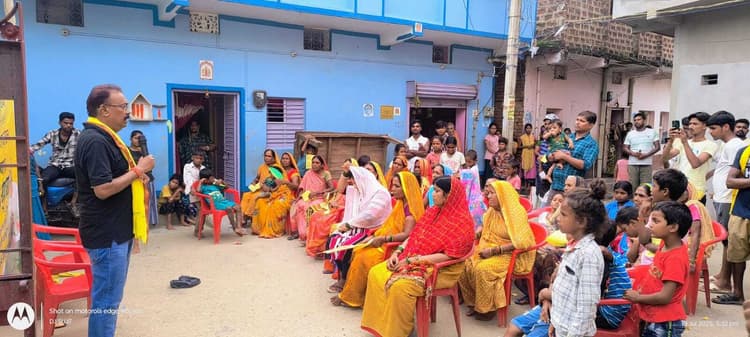 जन सुराज ने किया जनसंवाद