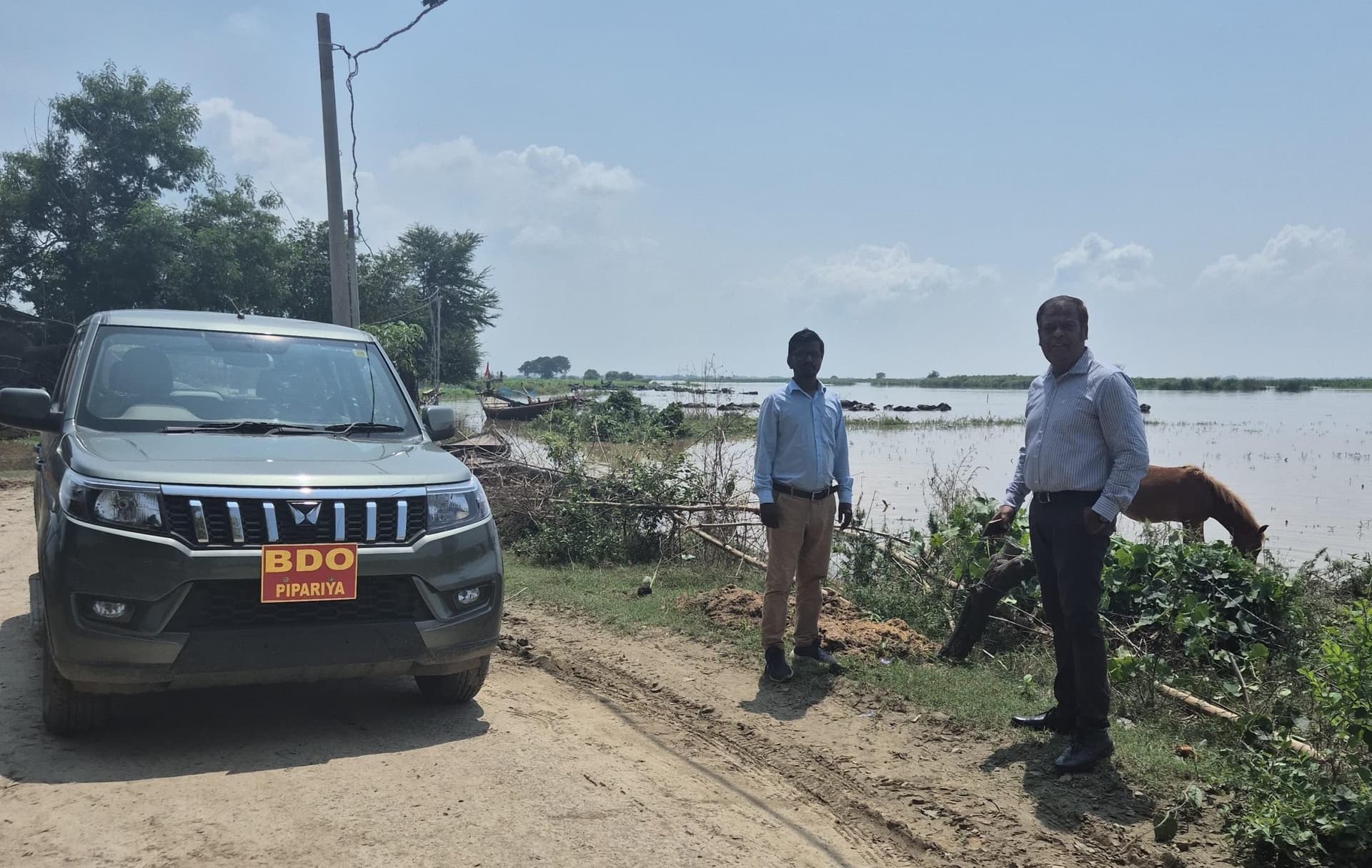 गंगा के जलस्तर में लगातार हो रही वृद्धि