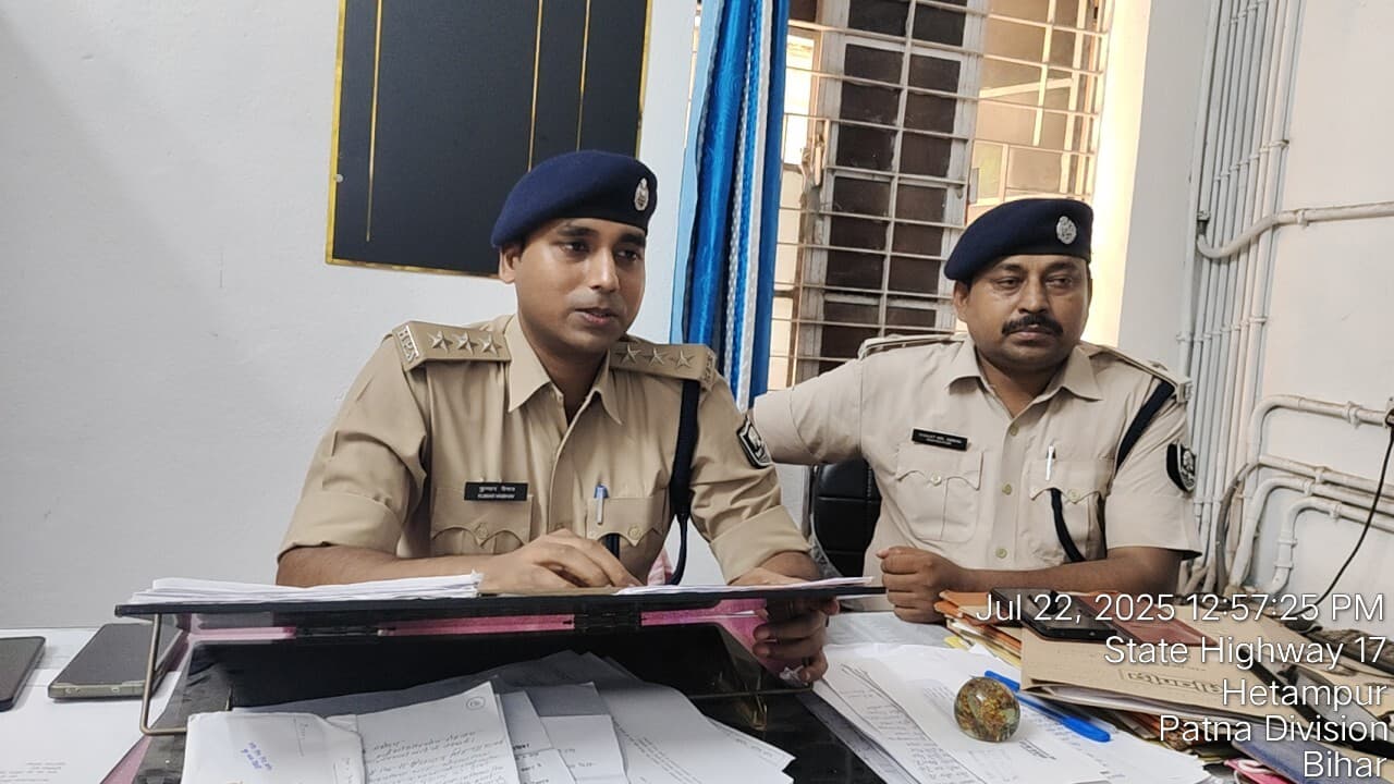 भाई को गोली मारकर फरार आरोपित बक्सर से गिरफ्तार