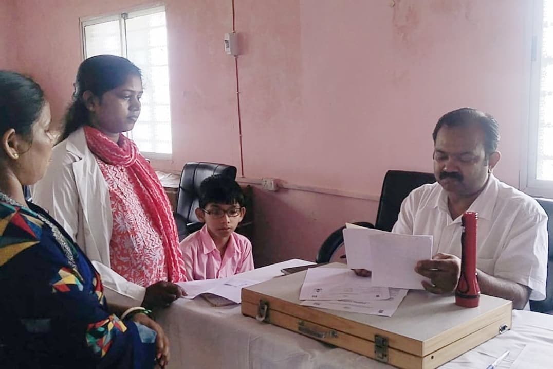 तमाड़ सीएचसी में लगा विशेष शिविर, 84 दिव्यांग की हुई जांच