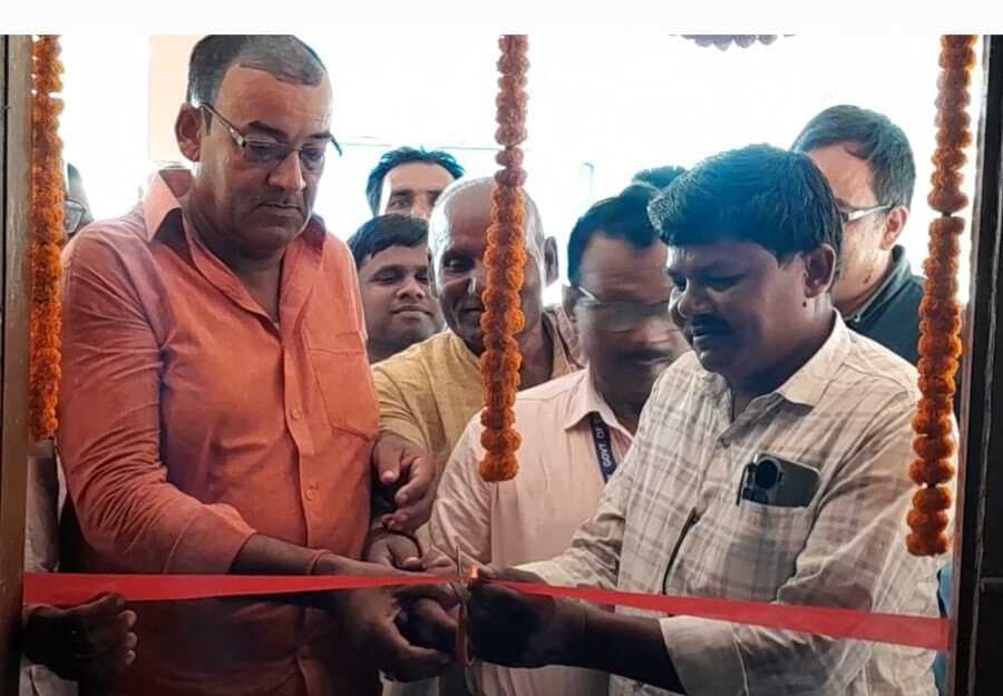 अमरपुर में प्रथम वर्गीय पशु चिकित्सालय का हुआ उद्घाटन