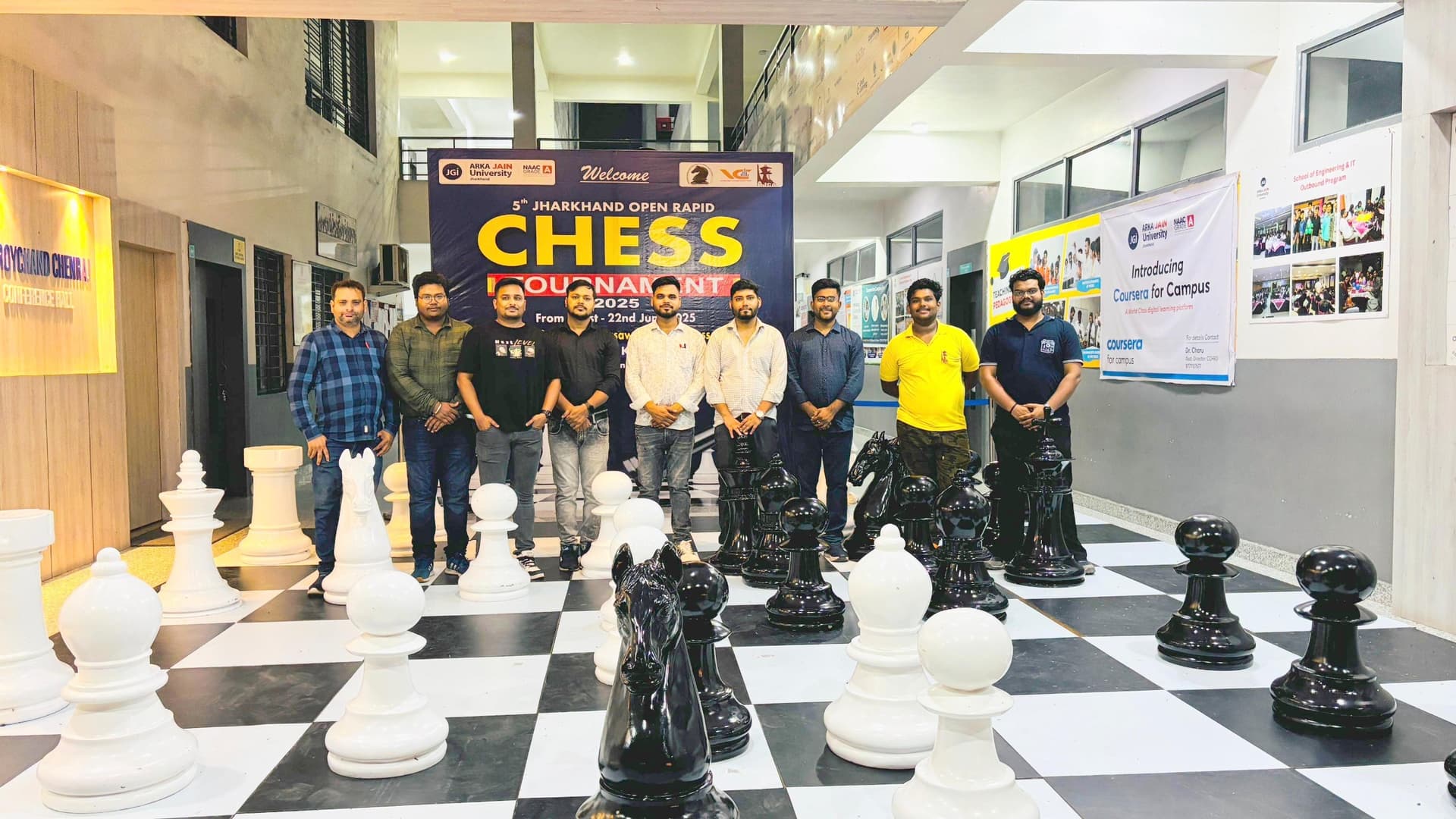 national u19 chess tournament at sraikela : सरायकेला को मिली अंडर-19 नेशनल शतरंज प्रतियोगिता की मेजबानी