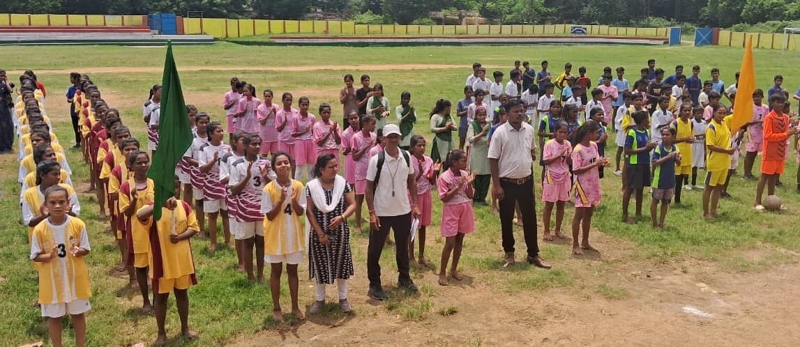 Bokaro News : चंद्रपुरा में प्रखंड स्तरीय खेल प्रतियोगिता का आयोजन