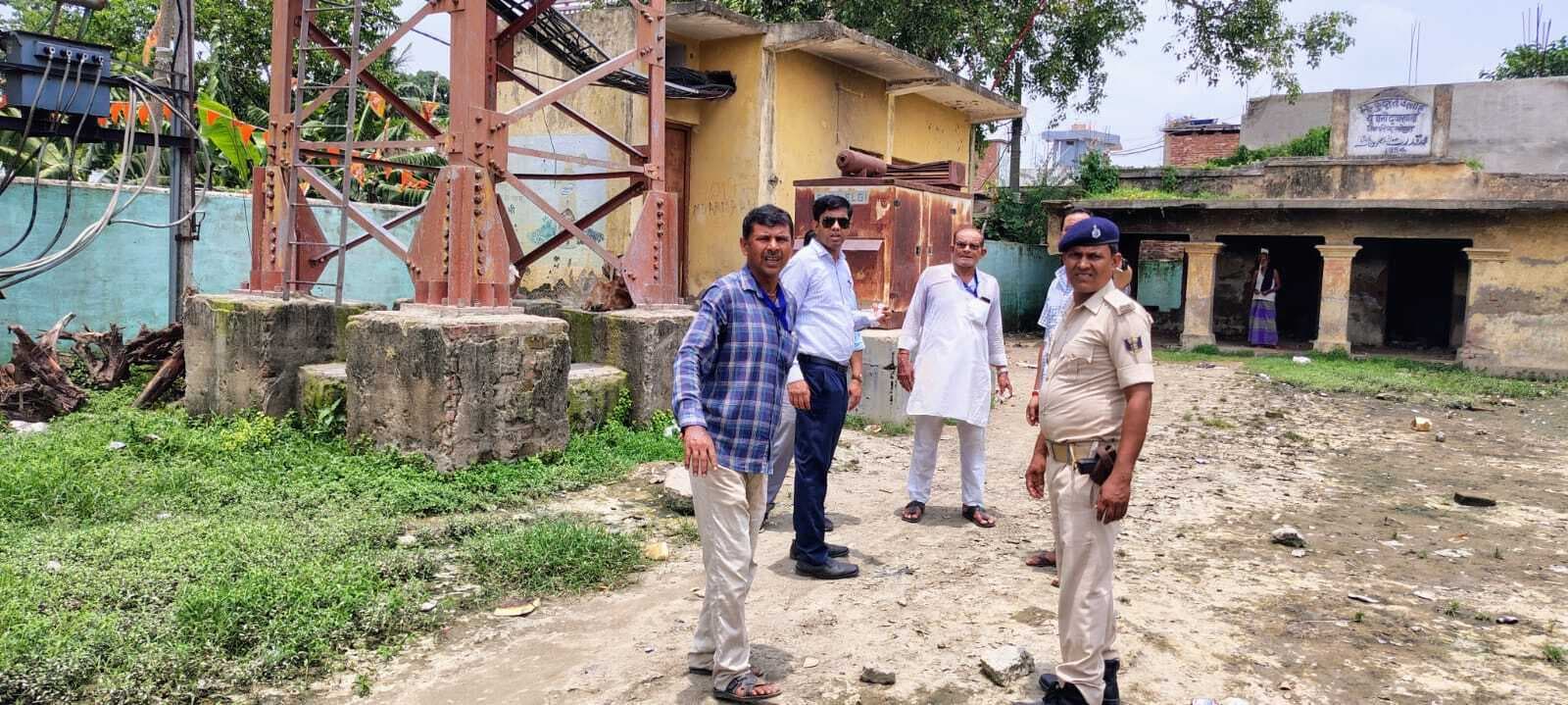 डीडीसी ने जिला परिषद की जमीन का किया निरीक्षण