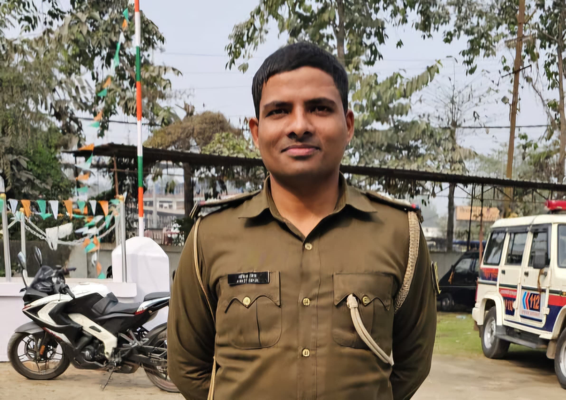 पौआखाली के नये थानाध्यक्ष बने अंकित कुमार
