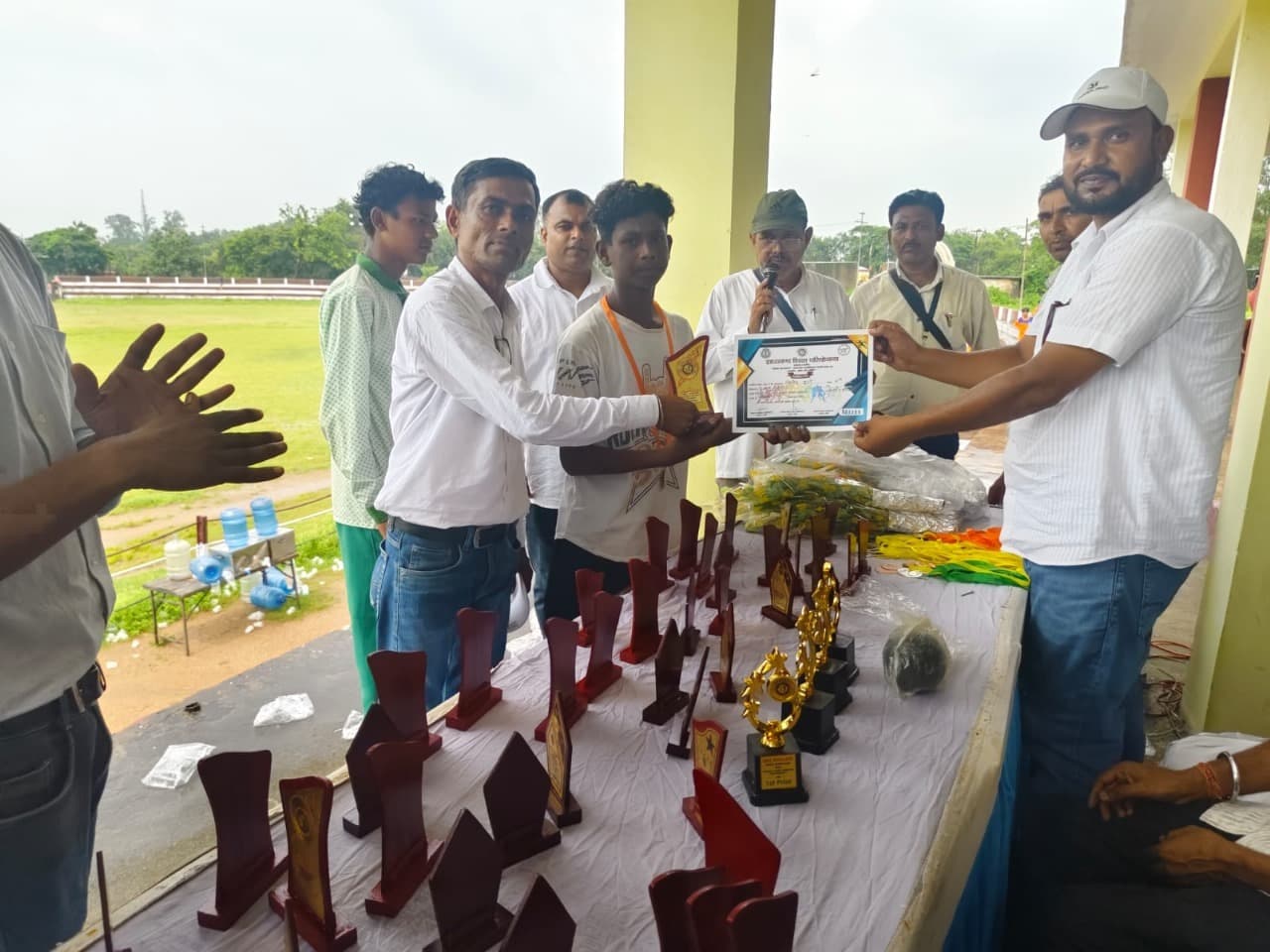 सरकारी विद्यालयों का प्रखंड स्तरीय खेल प्रतियोगिता आयोजित