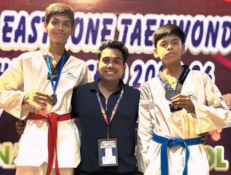 Bokaro News : डीपीएस चास के विद्यार्थियों ने ताइक्वांडो चैंपियनशिप में जीते दो कांस्य पदक