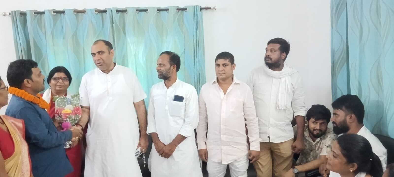 घनश्याम को मिली कांग्रेस किसान प्रकोष्ठ के जिलाध्यक्ष की जिम्मेदारी