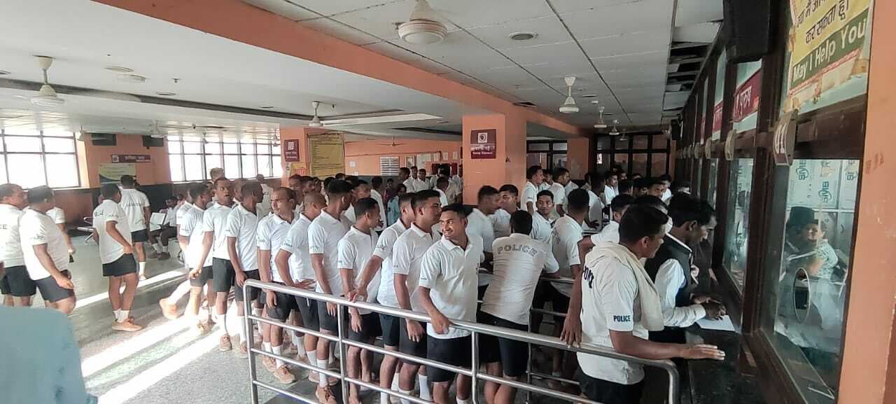 दूसरे दिन 87 ट्रेनी पुलिस जवानों के इन्फेक्शन का हुआ इलाज