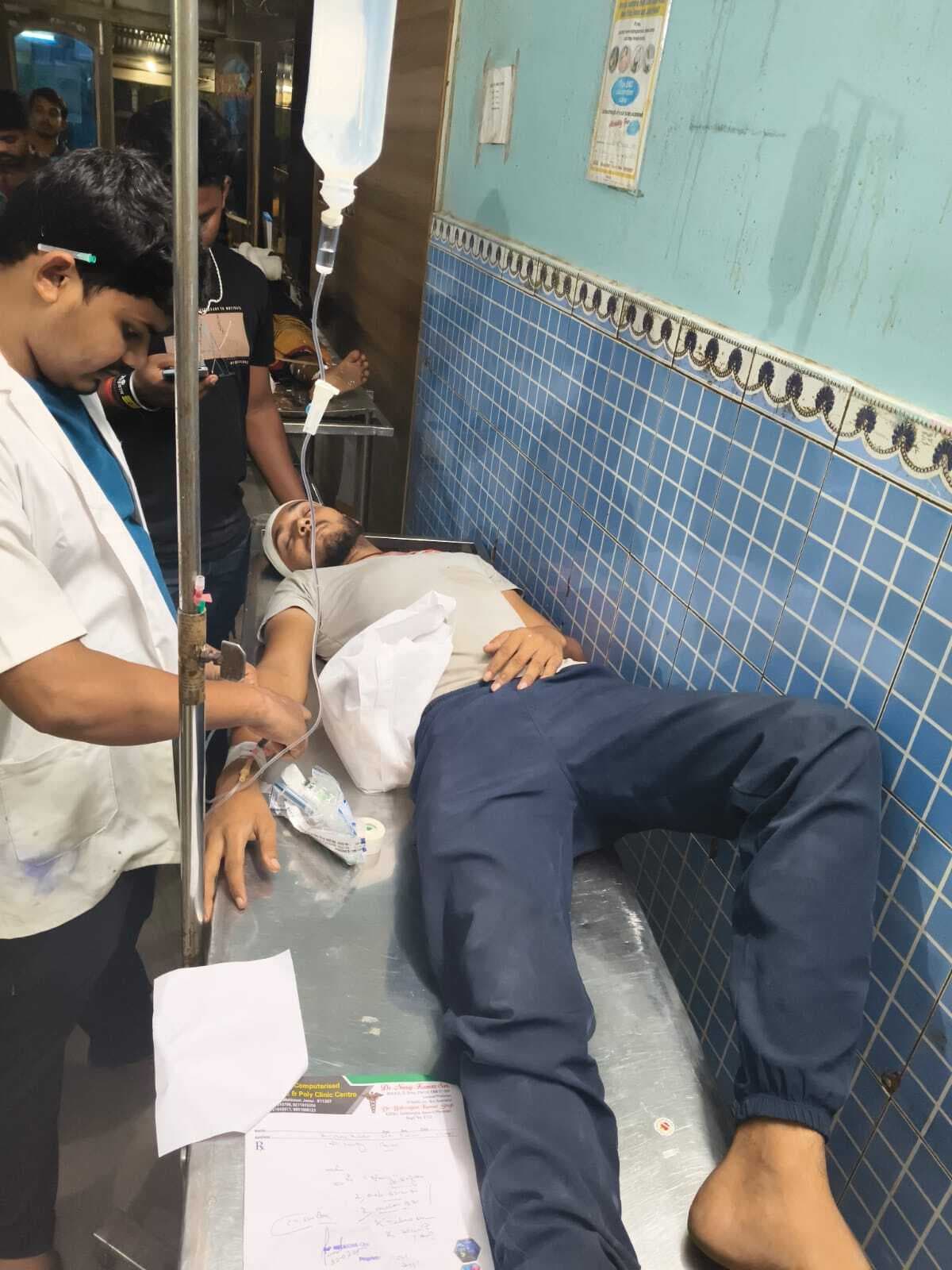 रंगदारी नहीं देने पर की मारपीट, दो जख्मी, मामला दर्ज