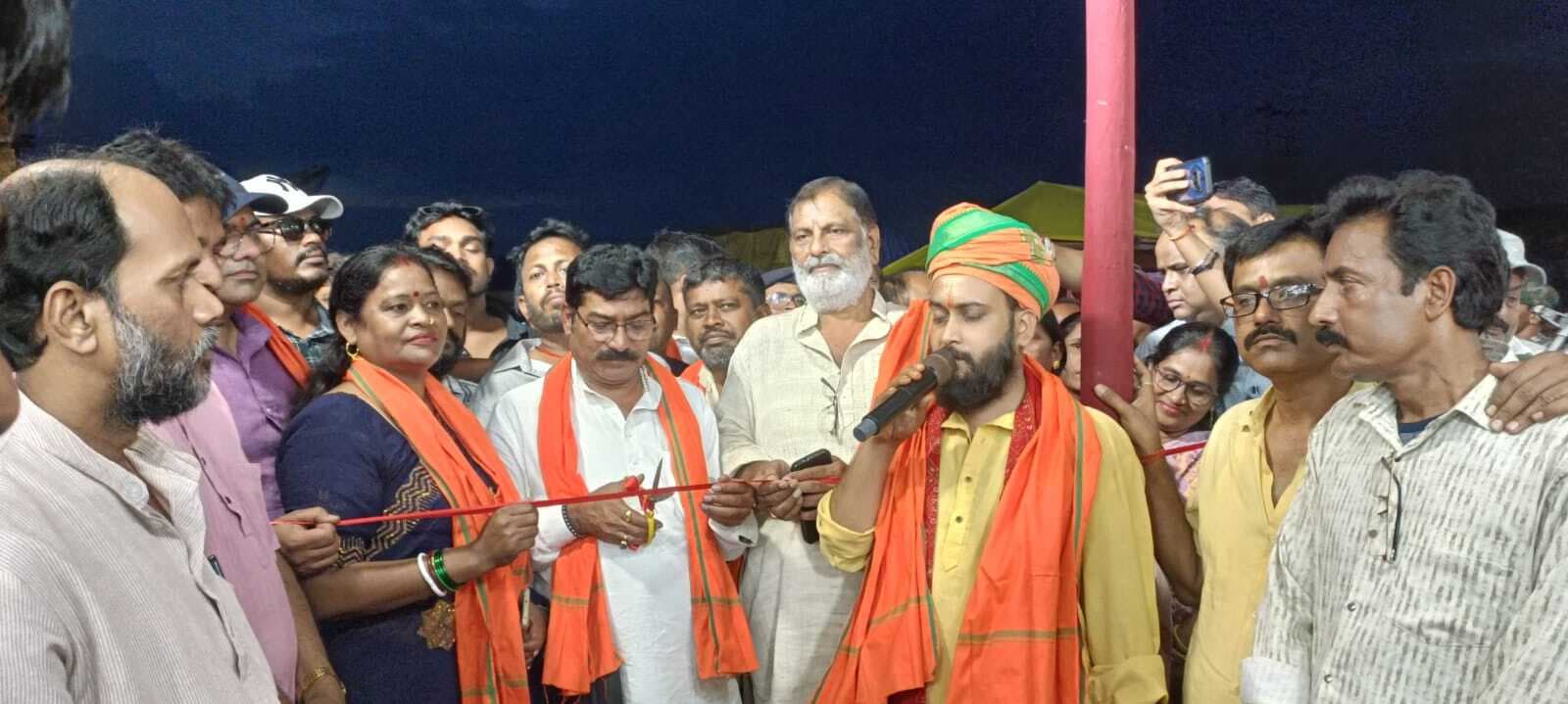 केडी नेहरू स्टेडियम में श्रावणी मेला का उदघाटन