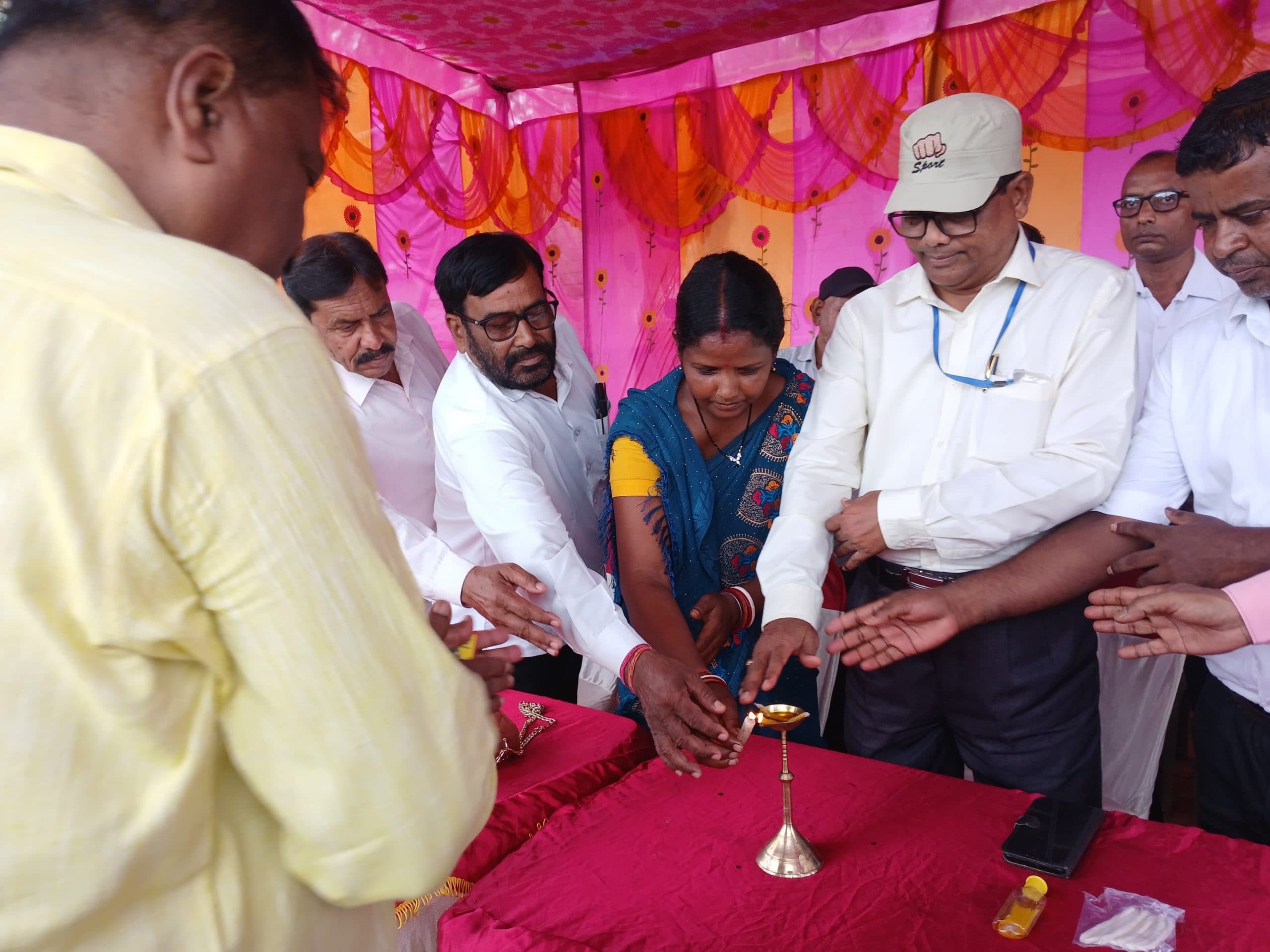 नाला में प्रखंडस्तरीय खेल-कूद प्रतियोगिता शुरू