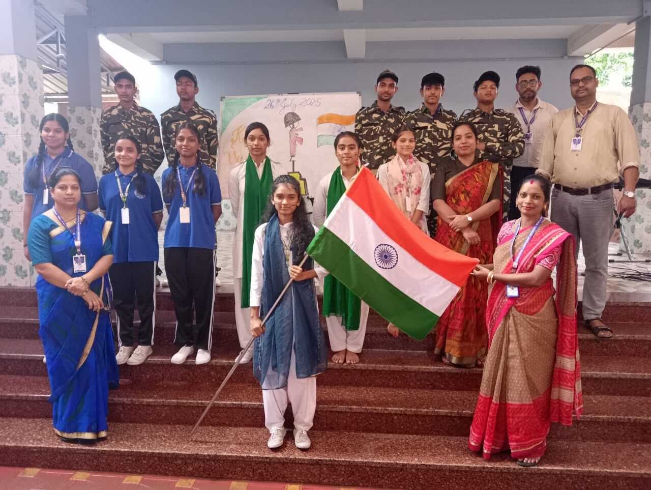 उर्सुलाइन कॉन्वेंट स्कूल में करगिल विजय दिवस मनाया गया