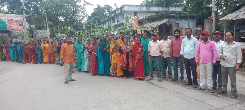 दीदी नीलम आनंद के 73वीं जयंती पर शिव शिष्य परिवार ने निकाली जागरूकता रैली