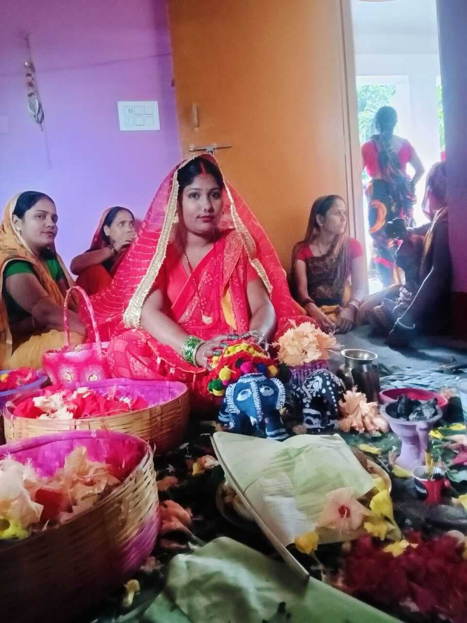 विधि विधान पूर्वक संपन्न हुई मधुश्रावणी