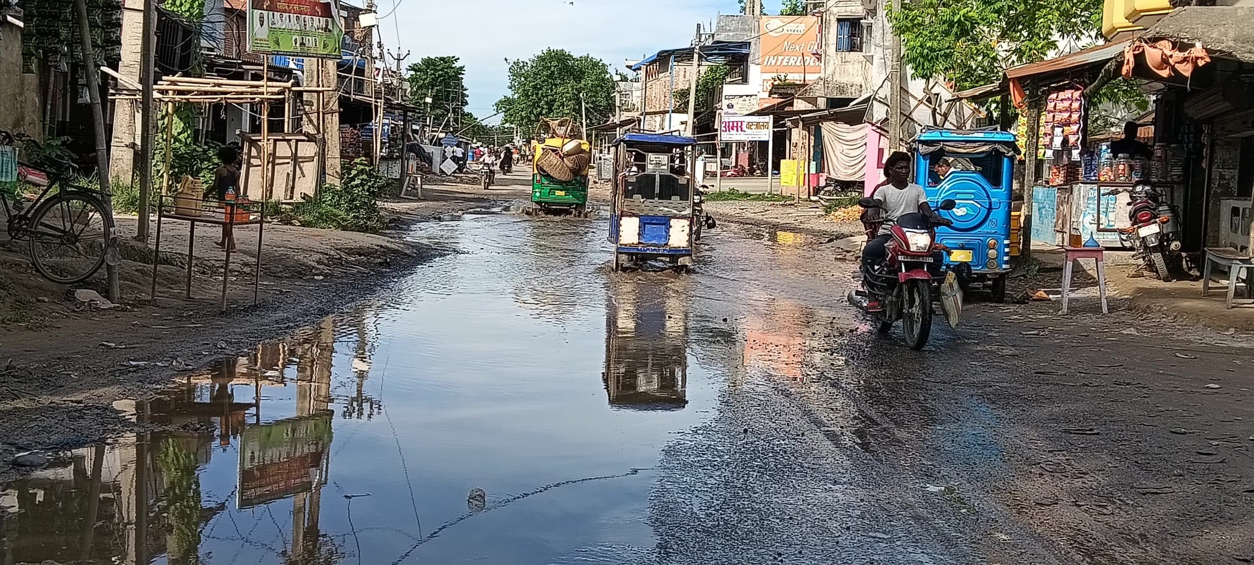 बारिश से मिली लोगों को गर्मी से राहत