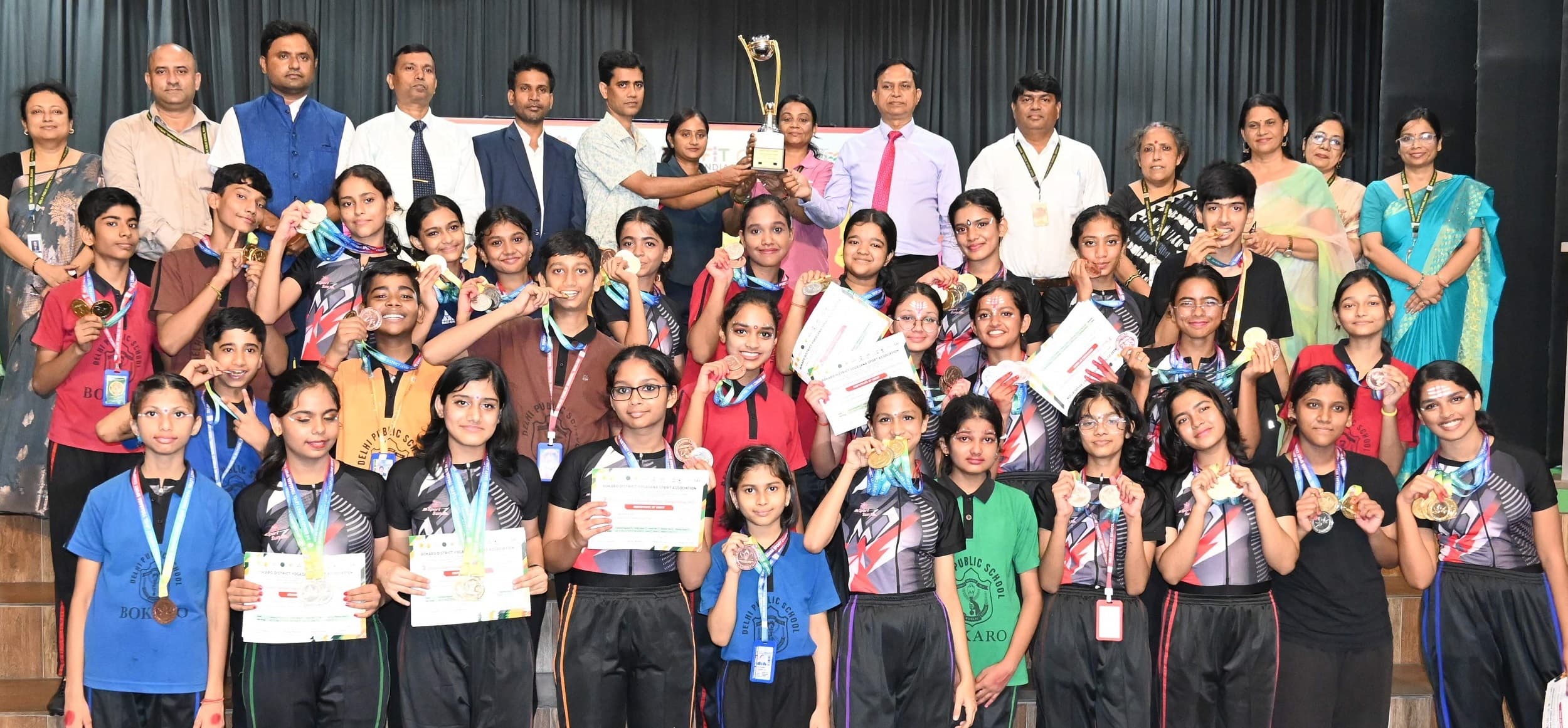 Bokaro News : डीपीएस बोकारो की टीम बनी ओवर ऑल चैंपियन