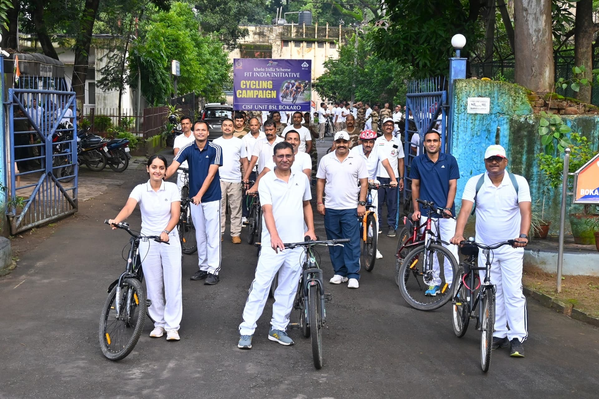 Bokaro News : साइकिल रैली से फिटनेस व पर्यावरण संरक्षण का दिया संदेश