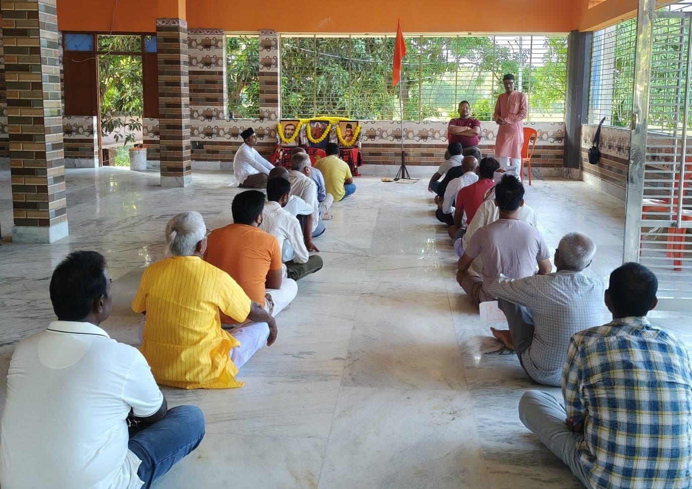 Motihari: आरएसएस के गुरु दक्षिणा उत्सव का समापन