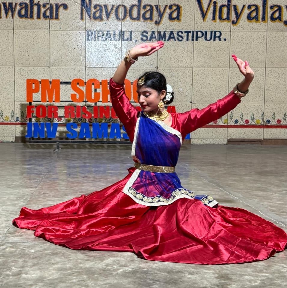 Samastipur News:नवोदय की सीमा ने अंतरराष्ट्रीय स्तर की प्रस्तुति से मोहा श्रोता का मन