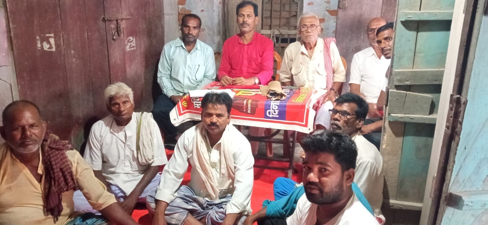 भाकपा अंचल परिषद कार्यकर्ताओं की हुई बैठक