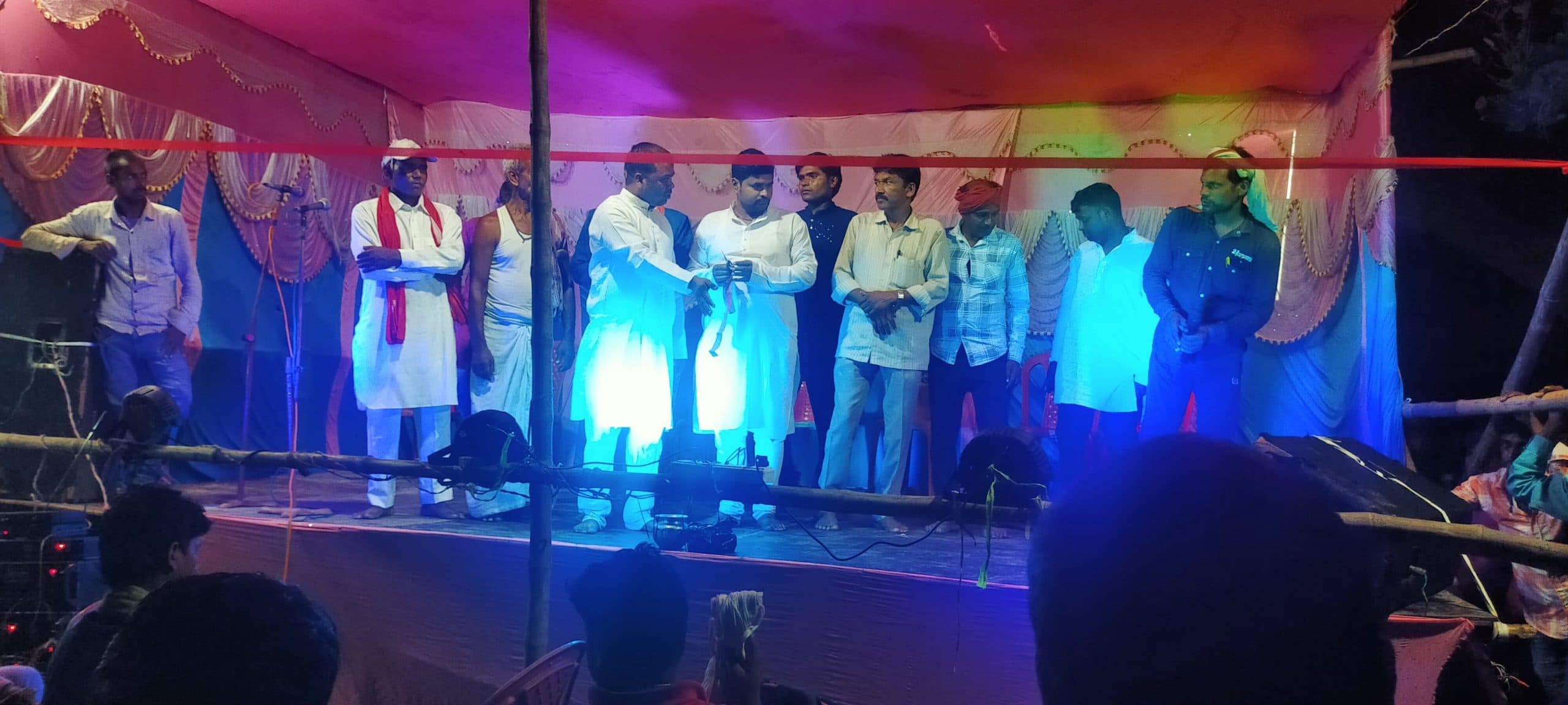 विषहरी मेले के अवसर पर सांस्कृतिक कार्यक्रम का हुआ आयोजन